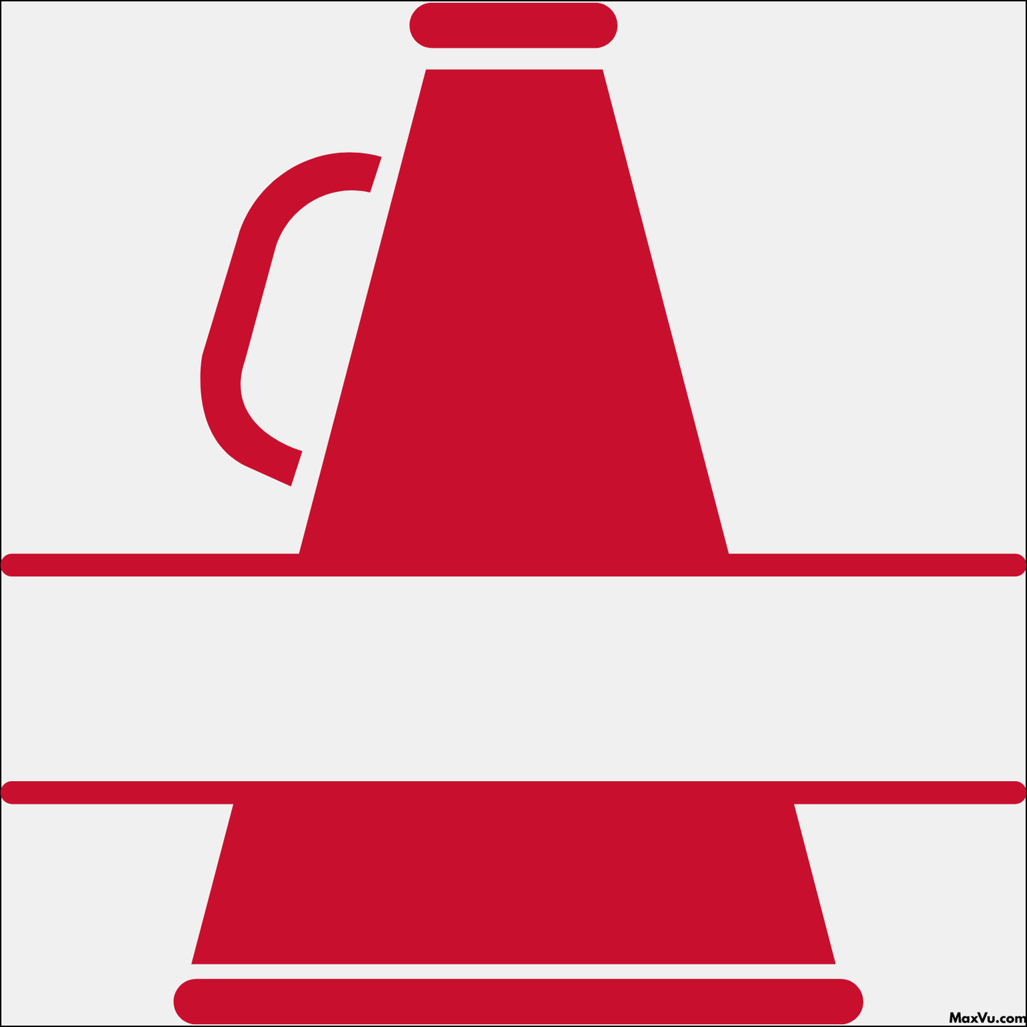Cheer Megaphone Wall Decal