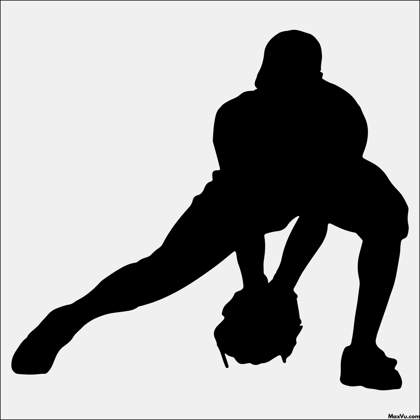 Baseball Infielder Wall Decal