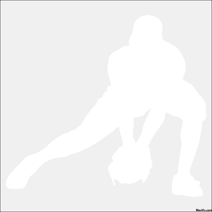 Baseball Infielder Wall Decal
