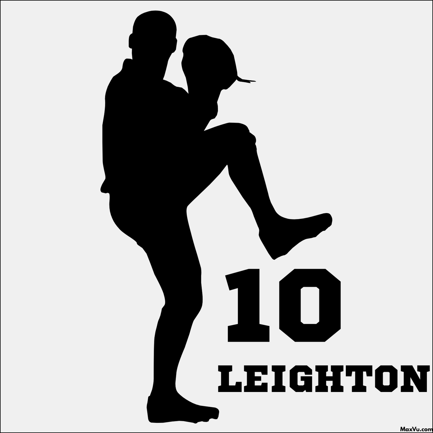 Baseball Pitcher Windup Wall Decal – Premium Removable Vinyl