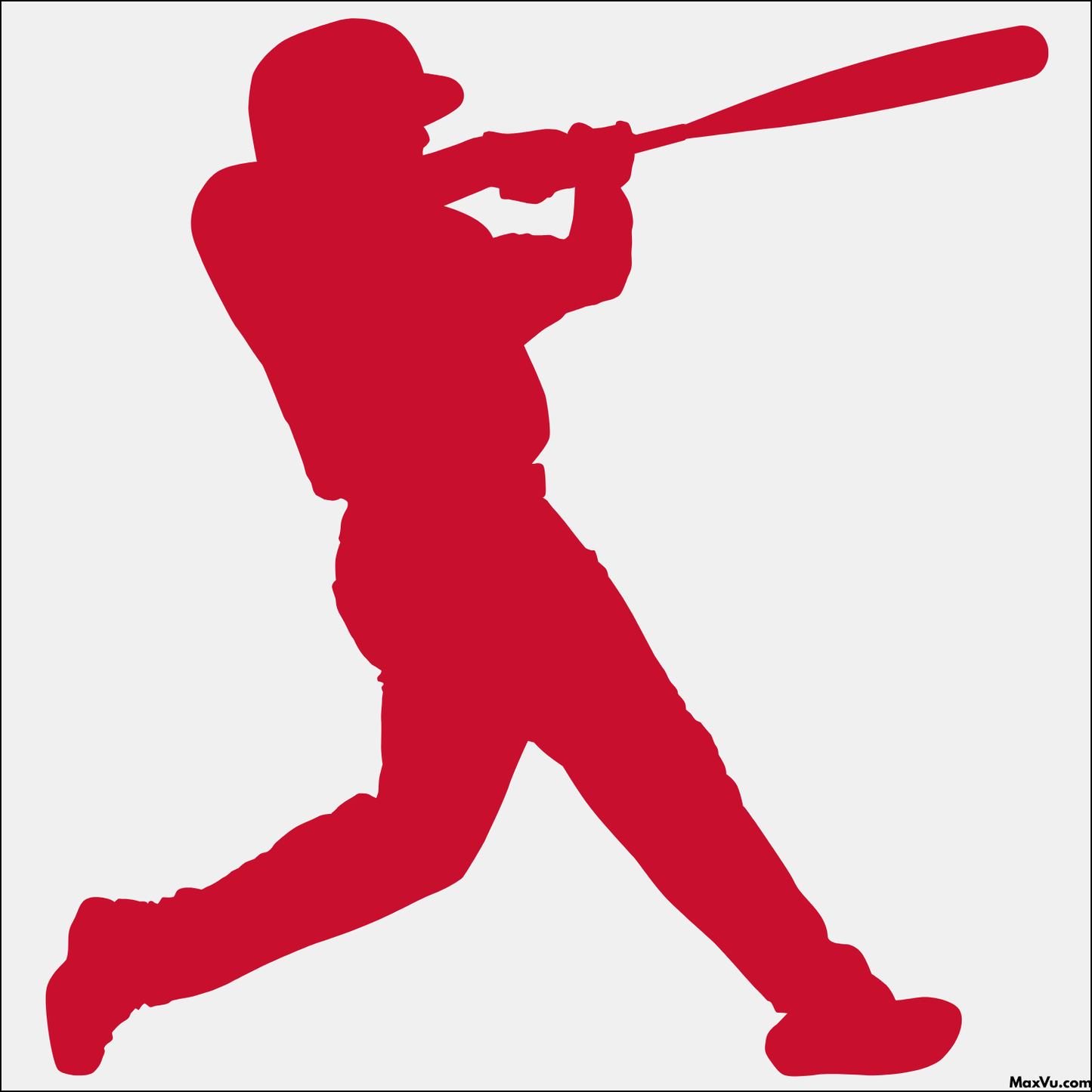 Personalized Baseball/Softball Hitter Wall Decal