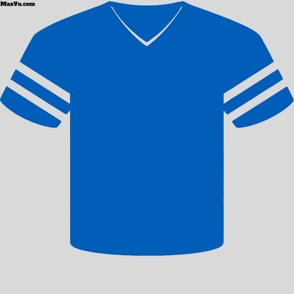 Blue Jersey for maxvu.com removable vinyl