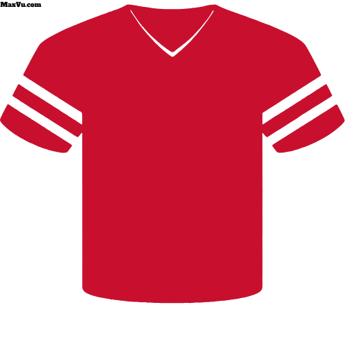 Custom Football Jersey Vinyl Decal – Personalized Name & Number