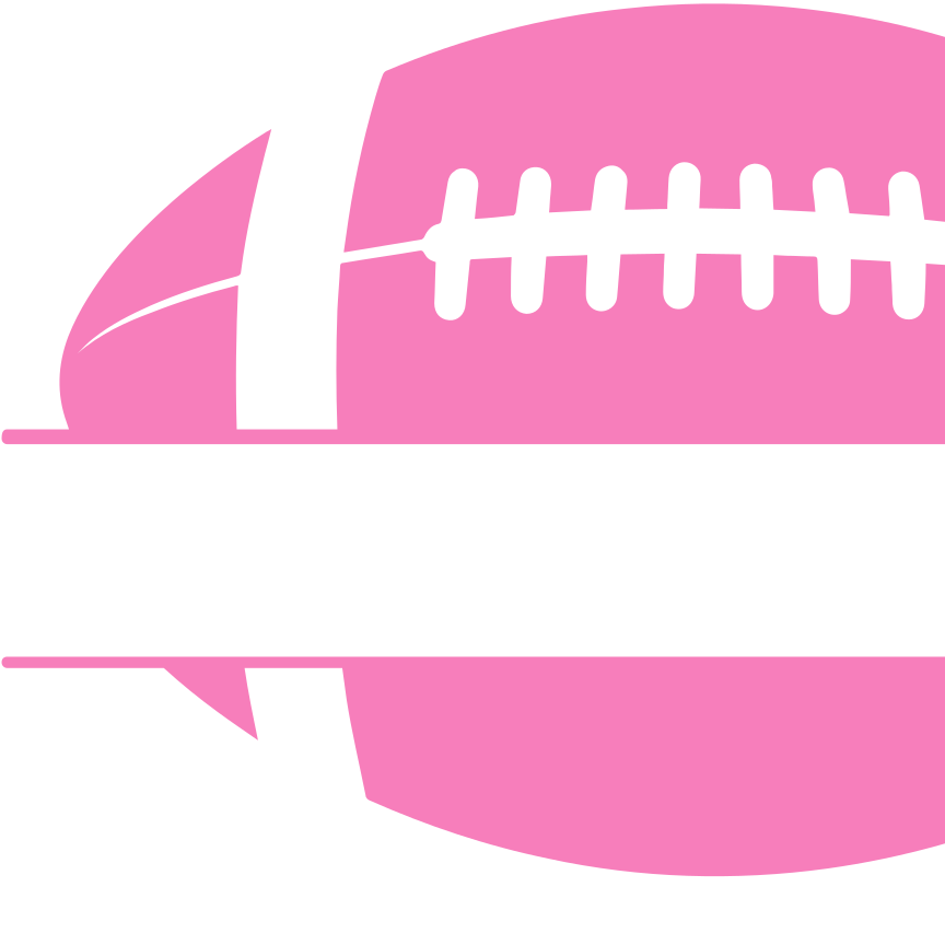 Football Removable Vinyl Decal – Choose the Name