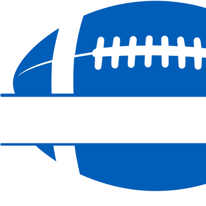 Football Removable Vinyl Decal – Choose the Name