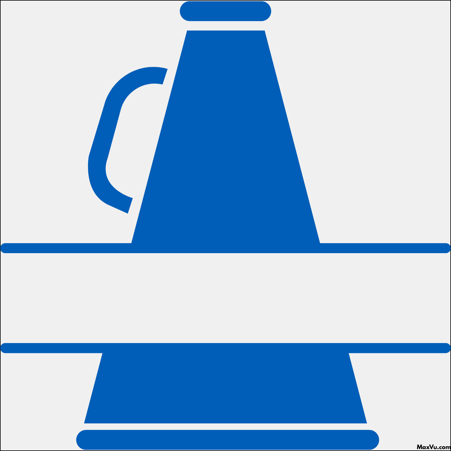Cheer Megaphone Wall Decal