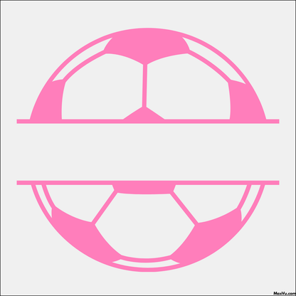 Soccer Ball Wall Decal with Custom Name