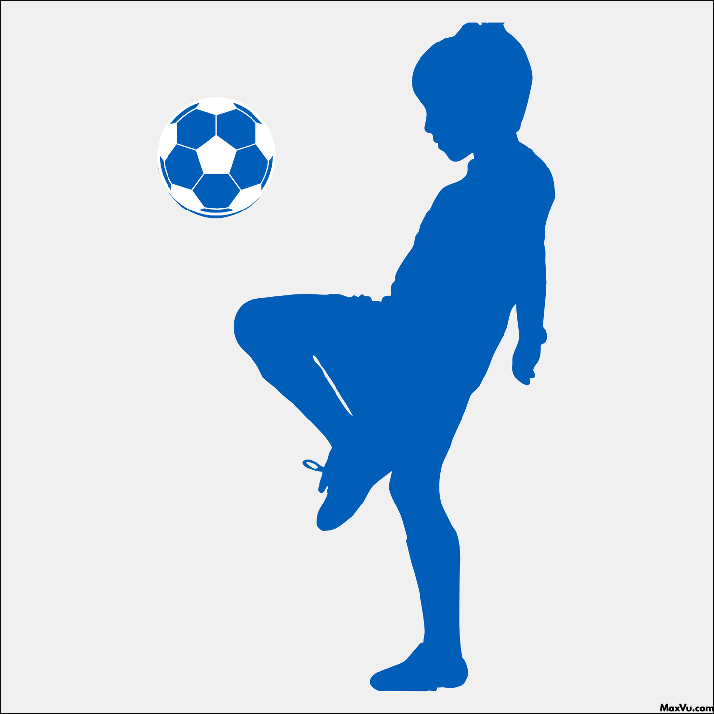 Soccer Player – Dribbling Off the Knee