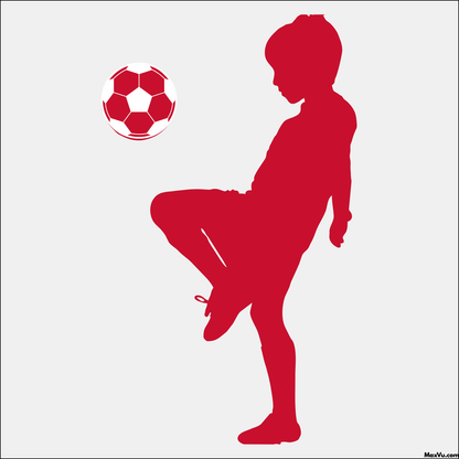 Soccer Player – Dribbling Off the Knee
