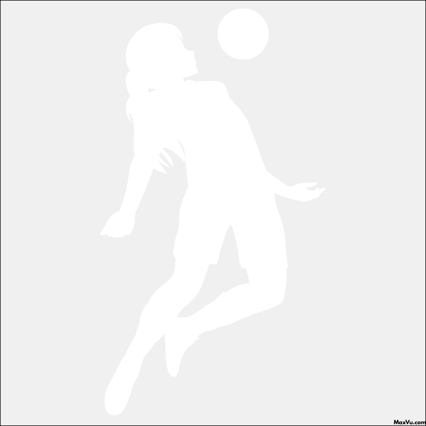 Soccer Girl Chest Trap Wall Decal – Personalized Name & Number