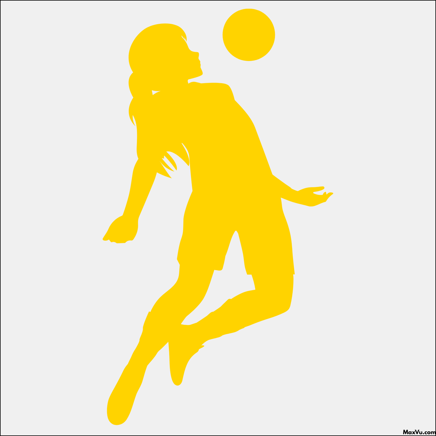 Soccer Girl Chest Trap Wall Decal – Personalized Name & Number