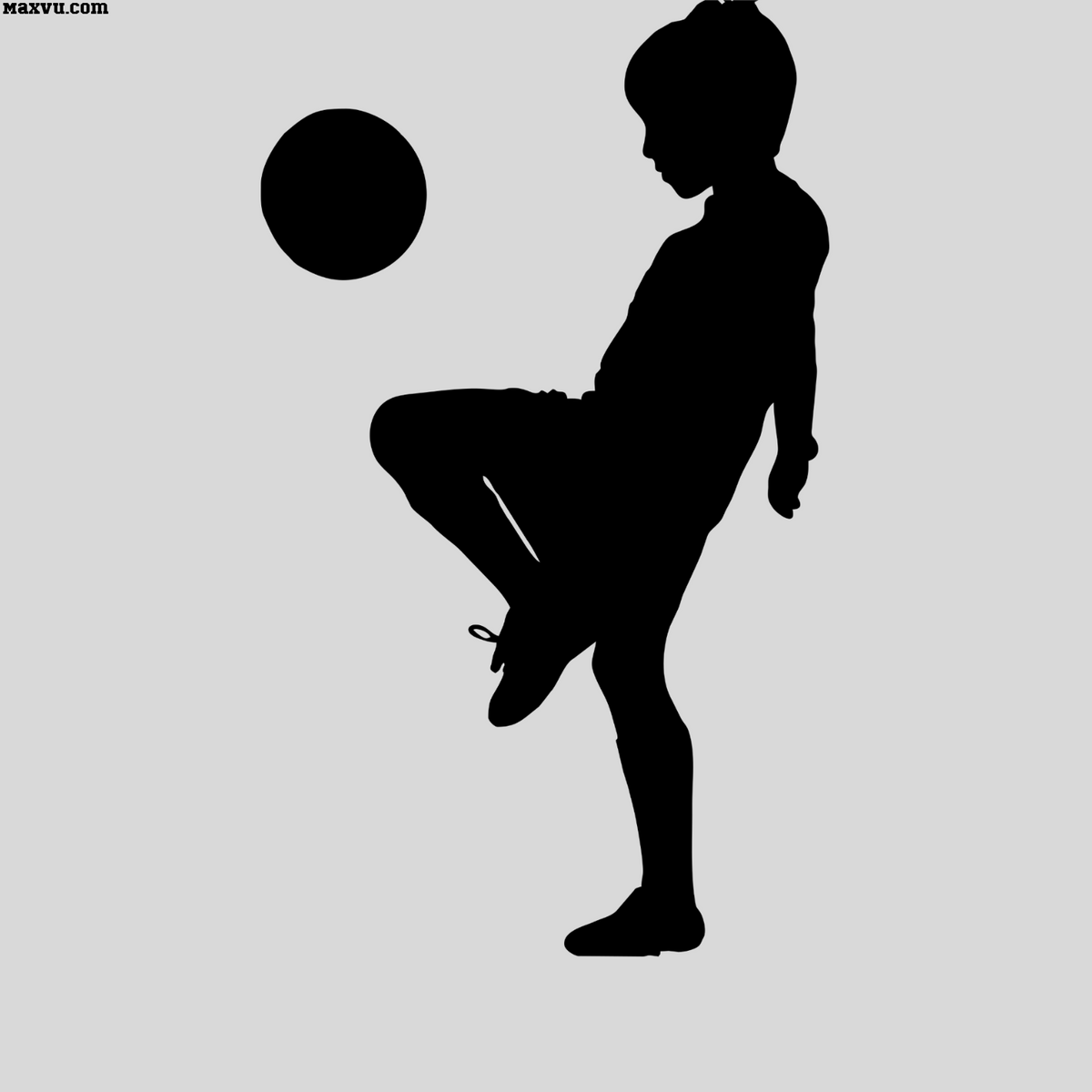 Soccer Player – Dribbling Off the Knee