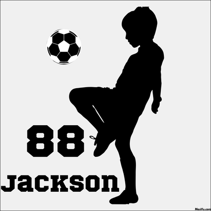 Soccer Player – Dribbling Off the Knee
