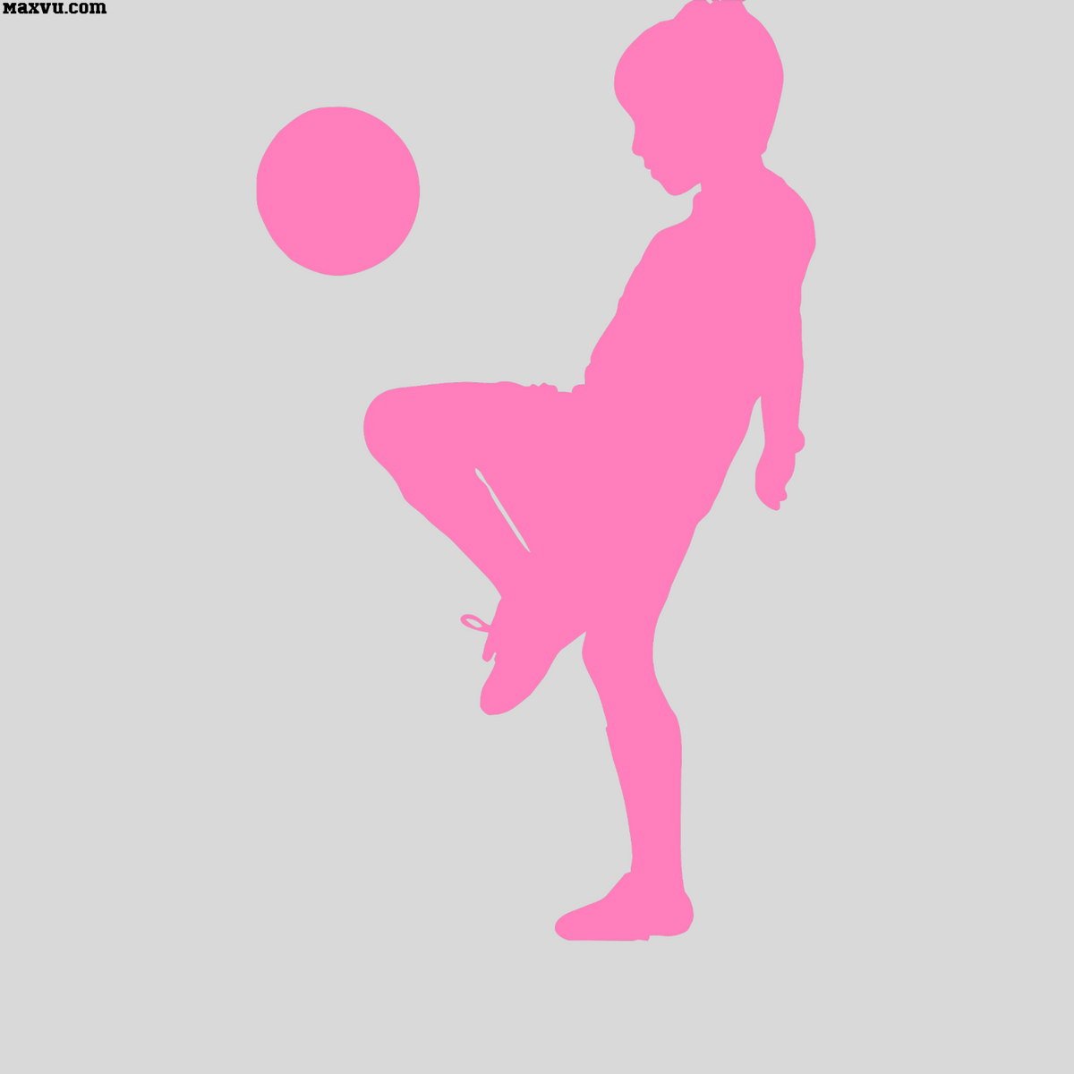 Soccer Player – Dribbling Off the Knee