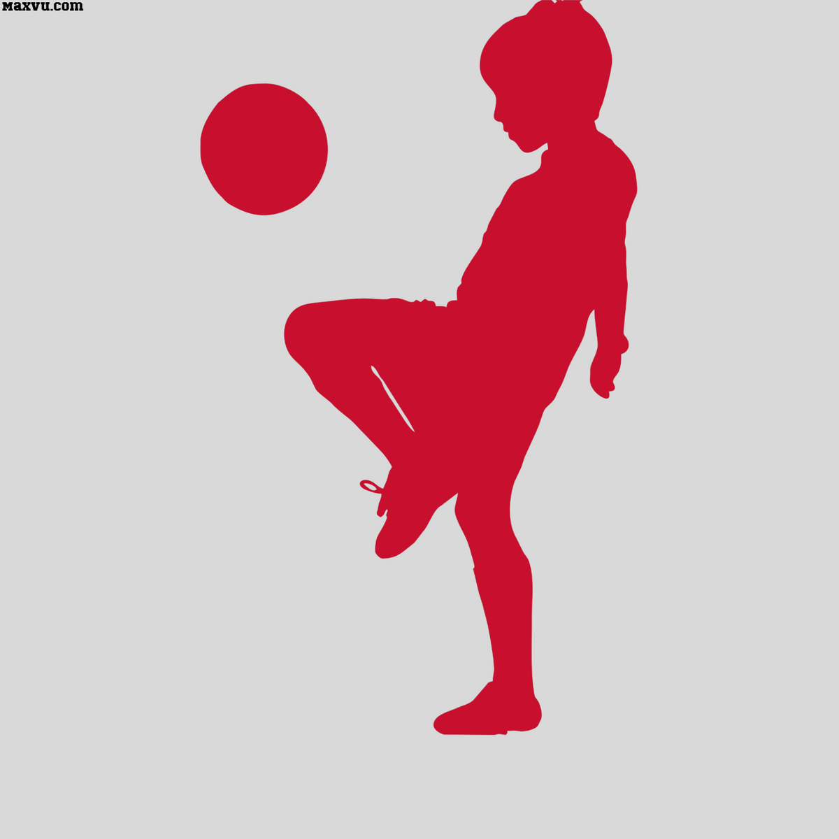 Soccer Player – Dribbling Off the Knee