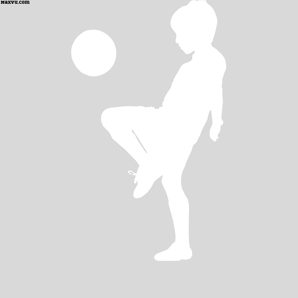 Soccer Player – Dribbling Off the Knee